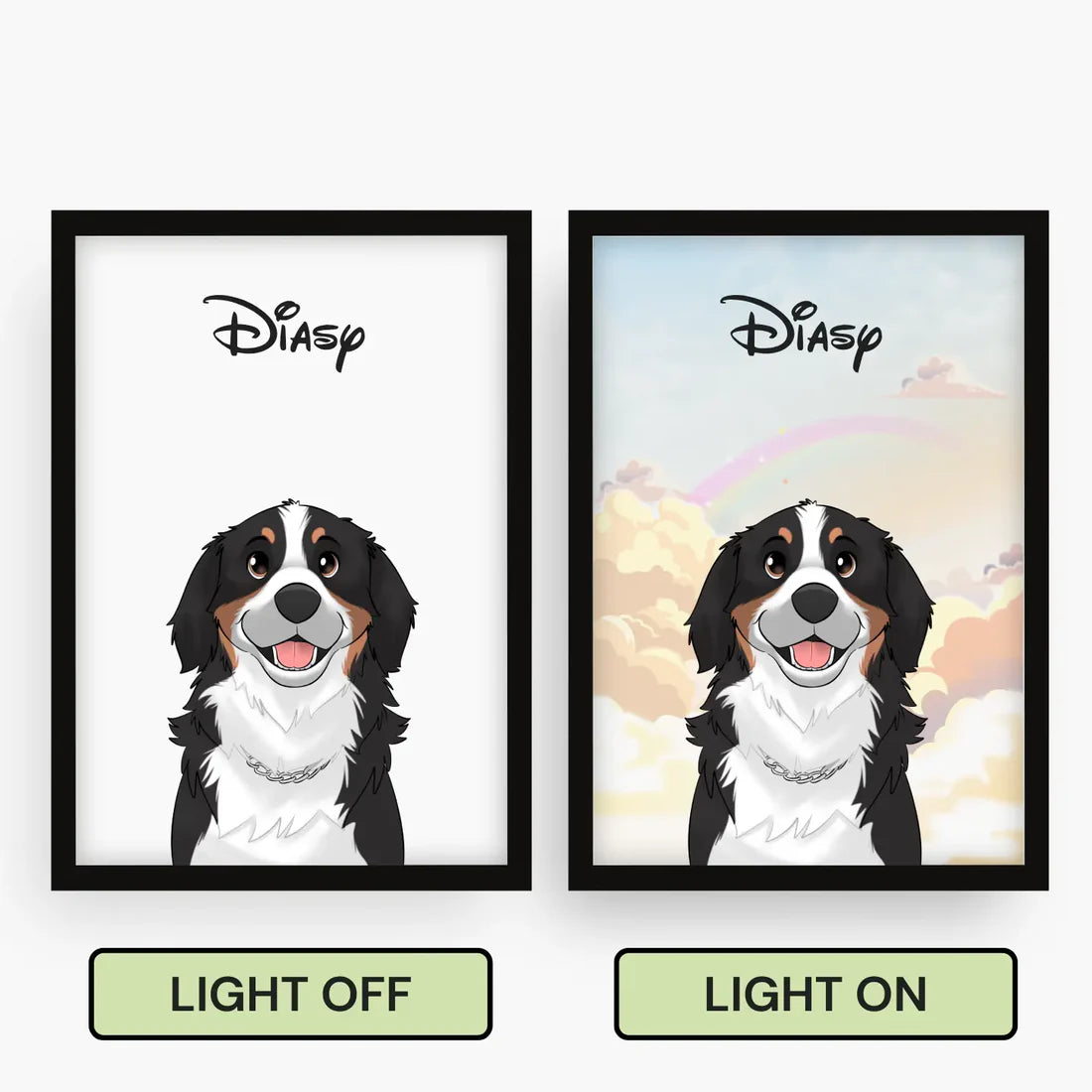 Personalized light portrait