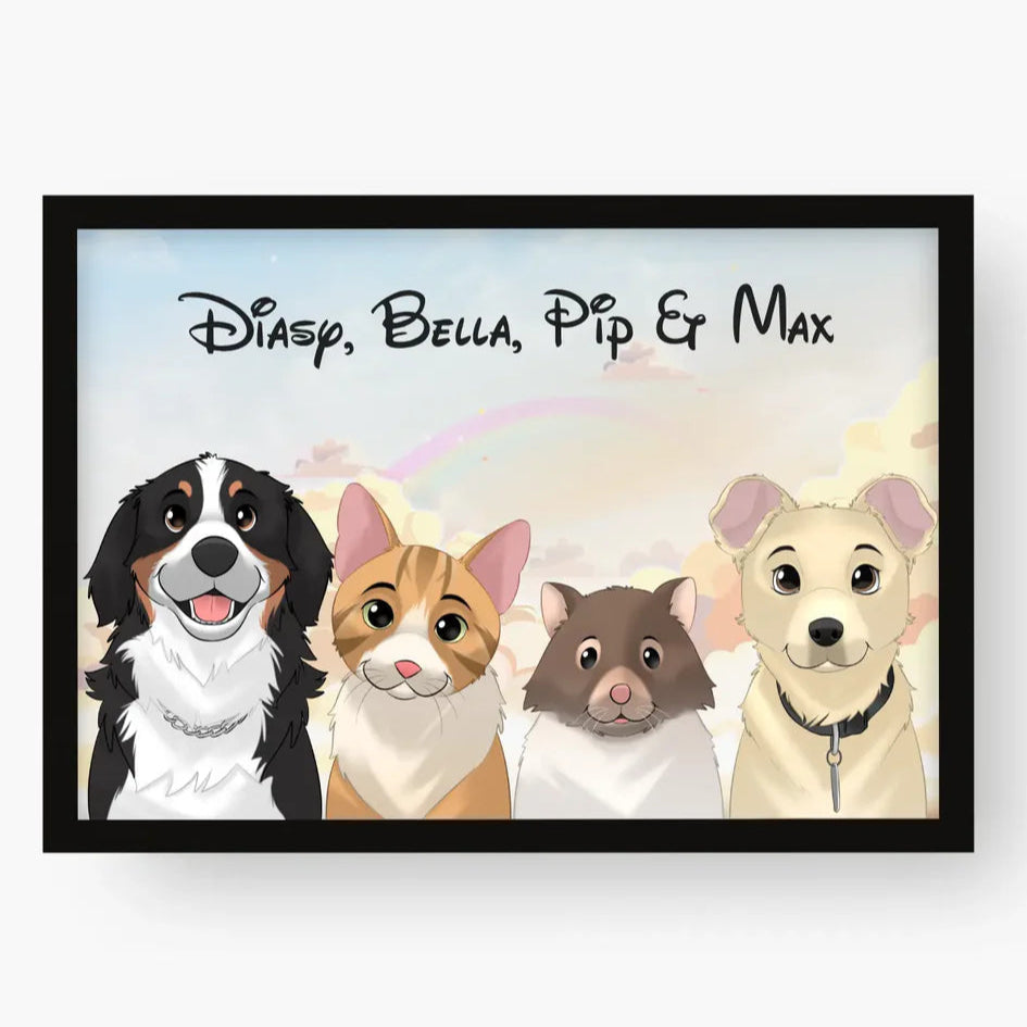Personalized light portrait