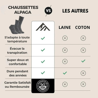 Chaussettes Chevilles en Alpaga